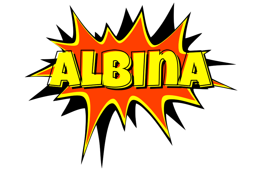 Albina bazinga logo