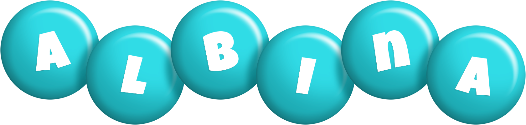 Albina candy-azur logo
