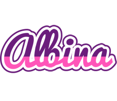 Albina cheerful logo