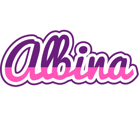 Albina cheerful logo