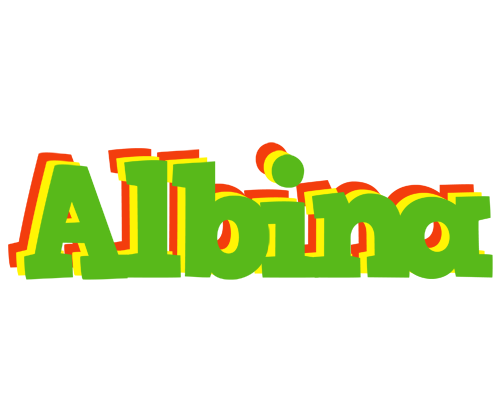 Albina crocodile logo