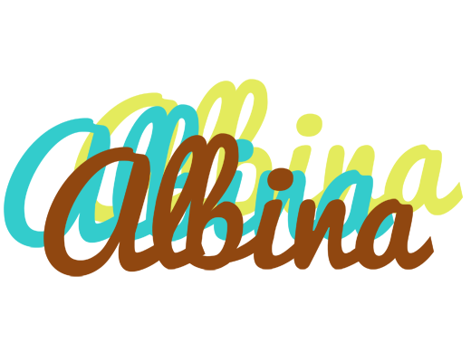 Albina cupcake logo