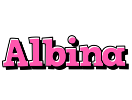 Albina girlish logo