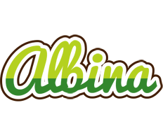 Albina golfing logo