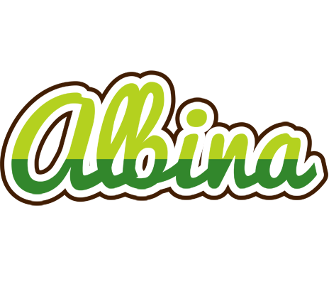 Albina golfing logo
