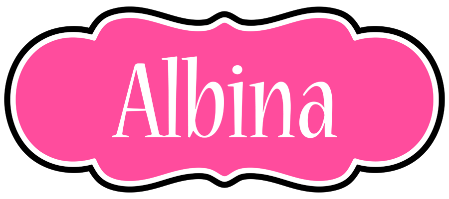 Albina invitation logo