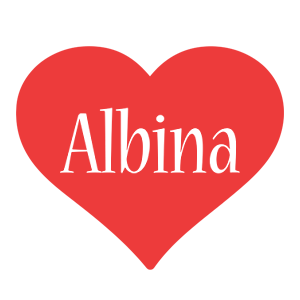 Albina love logo