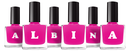 Albina nails logo