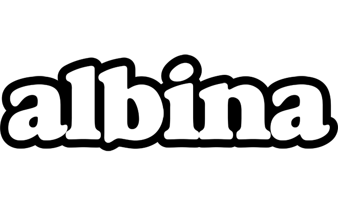 Albina panda logo
