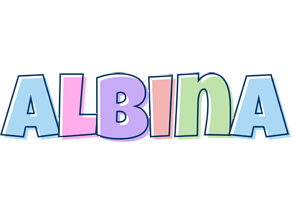 Albina pastel logo