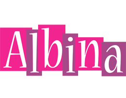 Albina whine logo