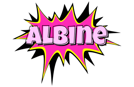 Albine badabing logo