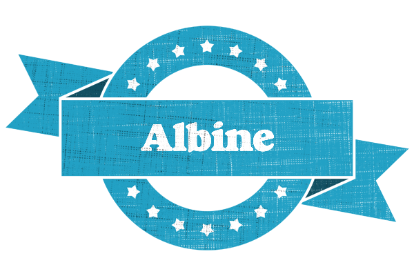 Albine balance logo