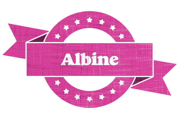 Albine beauty logo