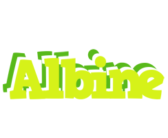 Albine citrus logo