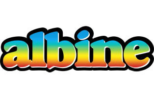 Albine color logo