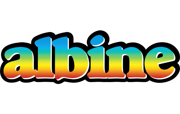 Albine color logo
