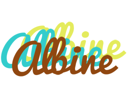 Albine cupcake logo