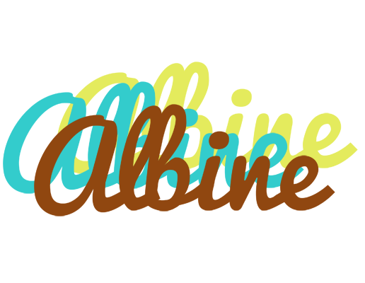 Albine cupcake logo