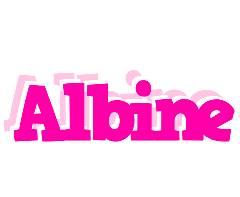 Albine dancing logo