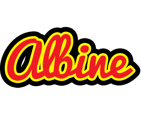 Albine fireman logo