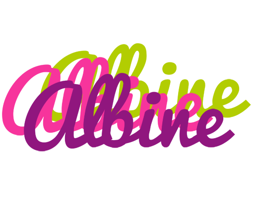 Albine flowers logo