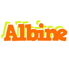 Albine healthy logo