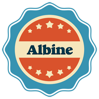 Albine labels logo