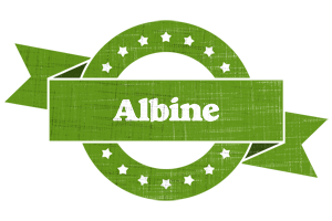 Albine natural logo