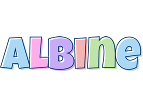 Albine pastel logo