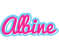 Albine popstar logo