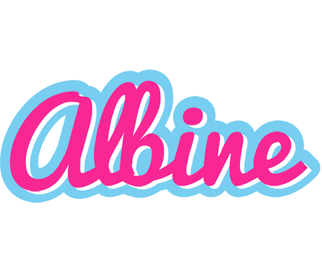 Albine popstar logo