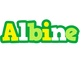 Albine soccer logo