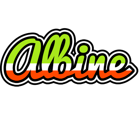 Albine superfun logo