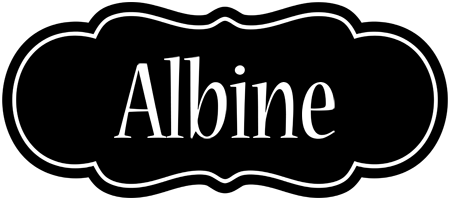 Albine welcome logo