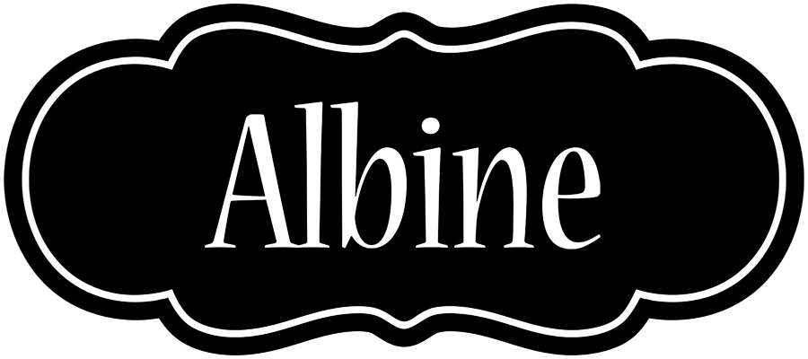 Albine welcome logo