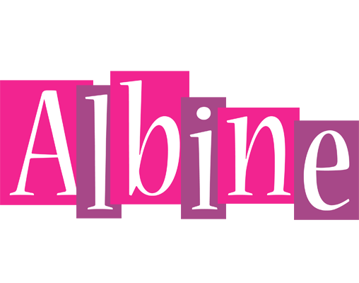 Albine whine logo
