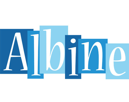 Albine winter logo