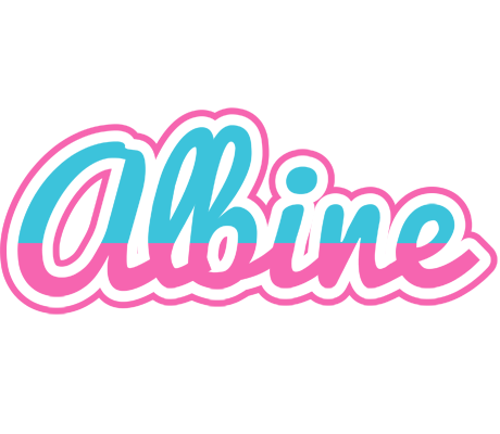 Albine woman logo