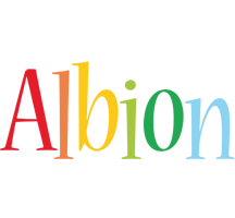 Albion birthday logo