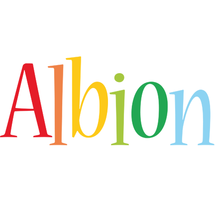 Albion birthday logo