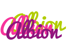 Albion flowers logo