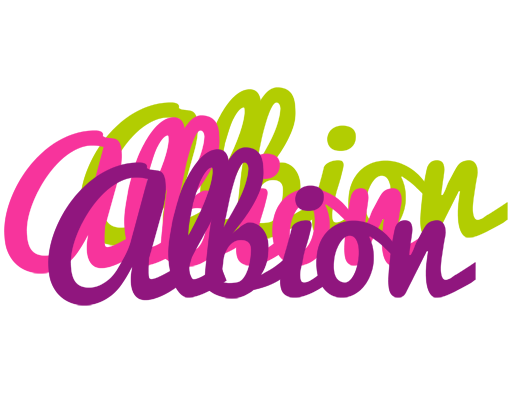 Albion flowers logo