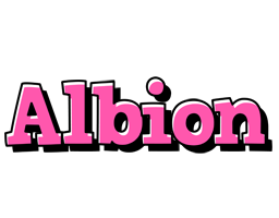 Albion girlish logo