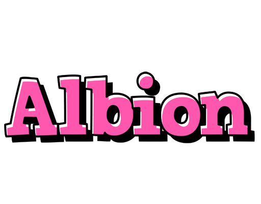 Albion girlish logo