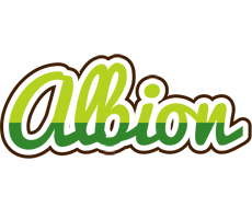 Albion golfing logo