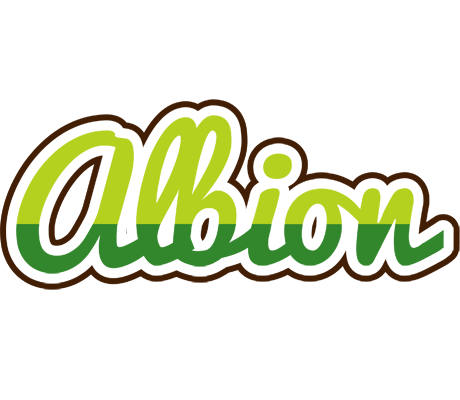 Albion golfing logo