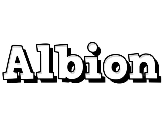 Albion snowing logo