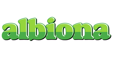 Albiona apple logo