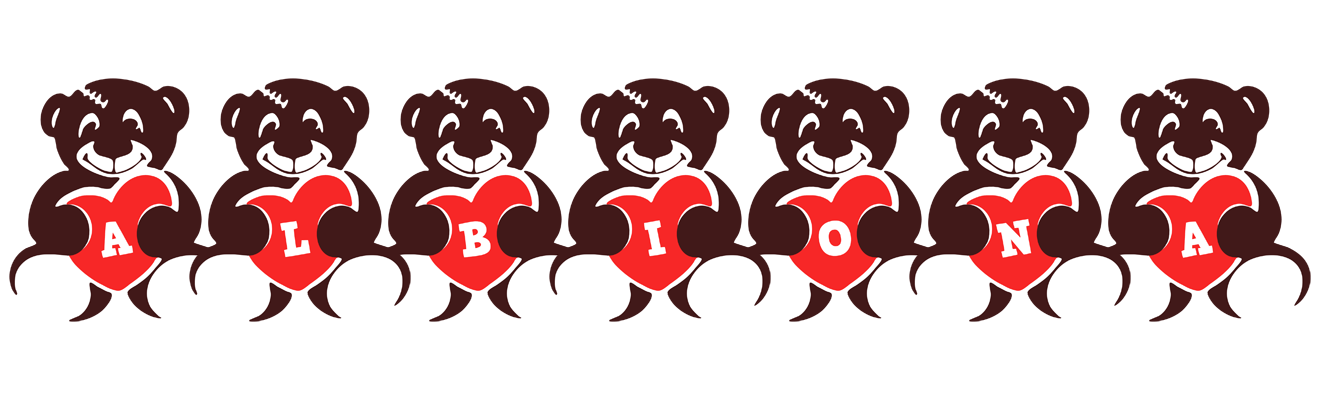 Albiona bear logo